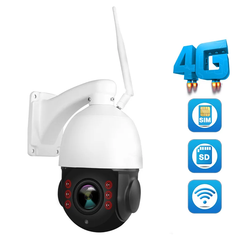 ZGWANG 1080 P 4 г sim карта Wi Fi ip камера беспроводной TF слот для карт Проводная система