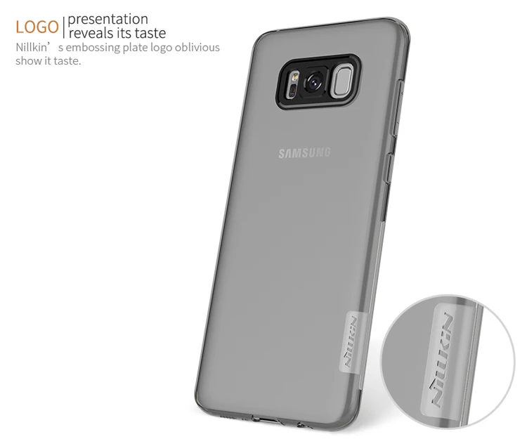 Для Samsung Galaxy S8 Nillkin TPU 0 6 мм 5 8 &quotультра тонкий чехол для телефона силиконовый
