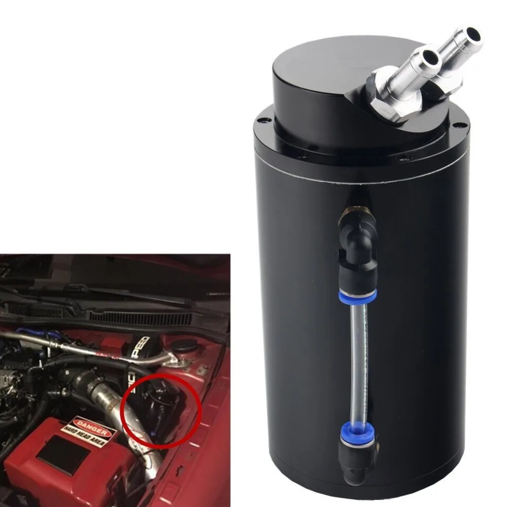 SPEEDWOW 0.75L алюминиевый D1-Spec круглый маслоуловитель масляный коллектор топливный бак резервуар маслоуловитель БАК