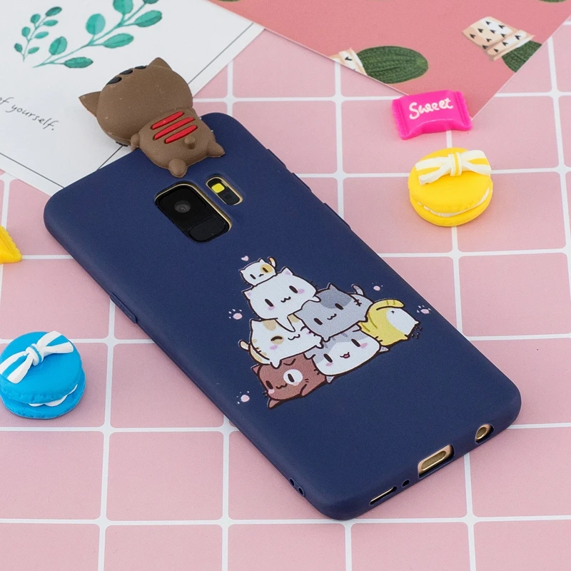 S9 Plus чехол для Samsung Galaxy 3D мультяшная панда Fundas S 9 Etui | Мобильные телефоны и
