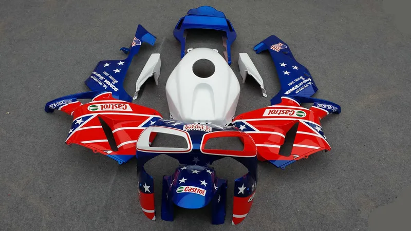 Набор обтекателей мотоцикла для HONDA CBR600RR F5 03 04 CBR 600RR 600 2003 2004 ABS красный белый синий