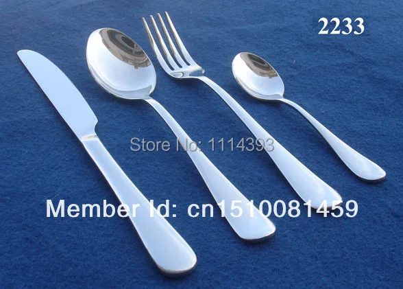 2233-04 Stainless steel Tea Spoon Mirror/ Flatware / Cutlery Coffee Tableware Dinnerware | Дом и сад