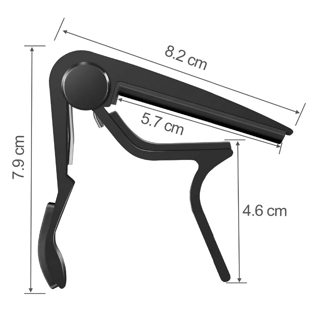 Donner Guitar Capo + 4 пускового триггера быстрое изменение зажим Capos электрическая