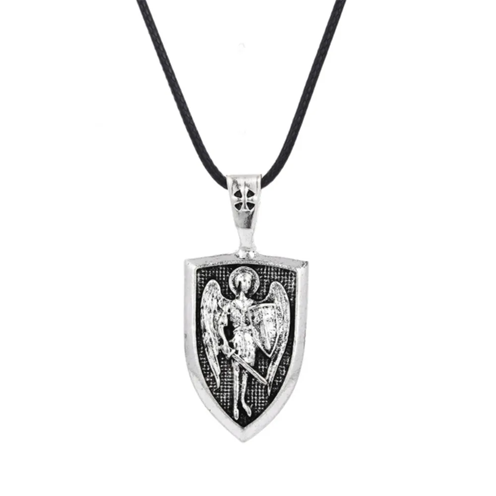 Амулет Archangel защита ангела медаль мужское ожерелье шведское викингов воинов