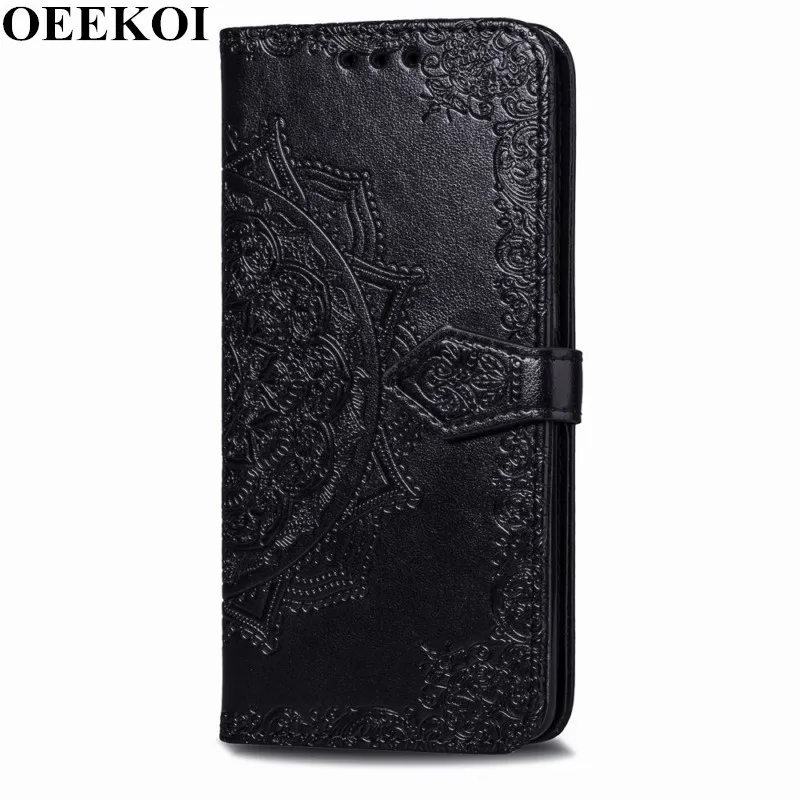 Откидной Чехол OEEKOL Datura Flower кожаный чехол для Huawei P20 Lite 2019/Nova 5/P Smart Z/Y9 Prime 2019/Mate