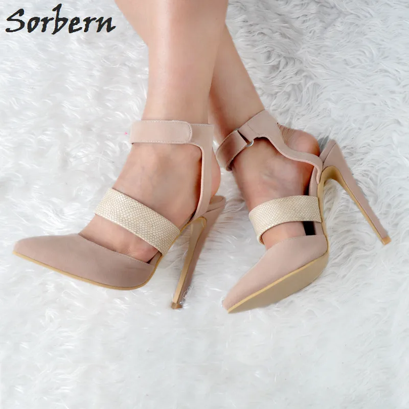 Женские туфли лодочки с застежкой липучкой на высоком тонком каблуке|Женские