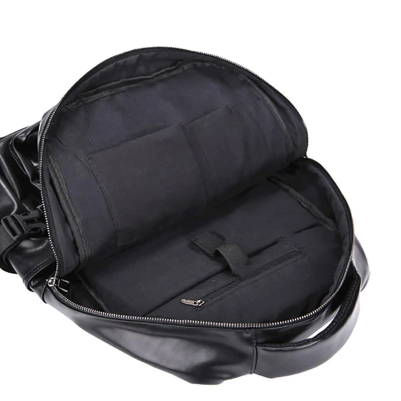 Мужской рюкзак мягкий полиуритановый материал Британский Ретро Модный