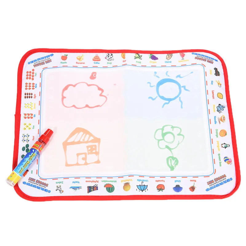 39x29 см Детские Игрушки для рисования фрукты овощи познания Doodle картина Вода