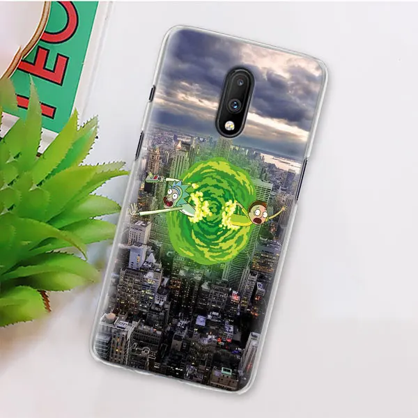 07 Чехол для телефона Rick and marty Pickle Rick для Oneplus 7 7T Pro 6 5T 6T Твердый чехол для Oneplus 7 7T Pro Чехол Coque - Цвет: 07