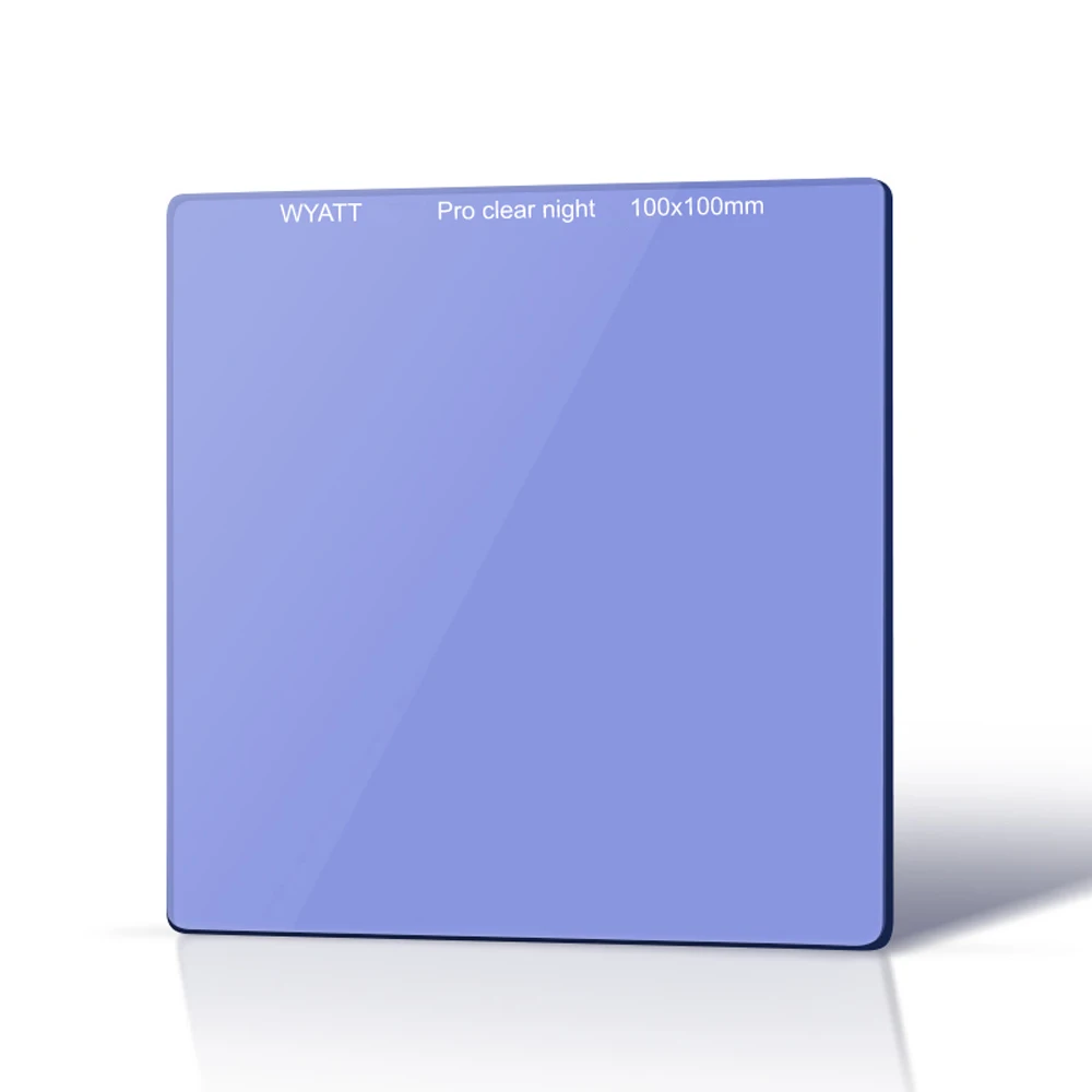 Wyatt 100x100 мм 150x150 прозрачный ночной натуральный фильтр с защитой светильник