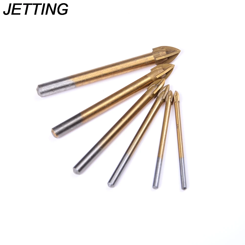 Твердосплавная насадка с 4 режущими кромками для плитки и стекла