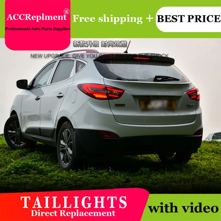 4 шт. автомобильный дизайн для Hyundai ix35 хвост светильник s 2013-2016 светодиодный задний