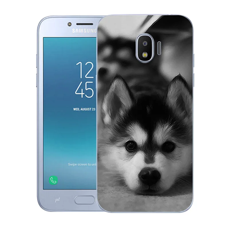 Роскошные чехлы для телефонов из ТПУ Galaxy J2 Pro 2018 ультратонкие Чехлы Samsung SM-J250F |