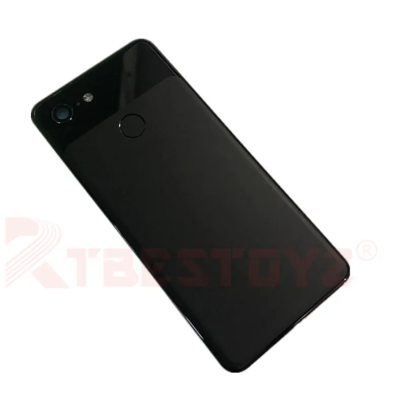 Стеклянная задняя крышка RTBESTOYZ для 5 дюймового HTC Google Pixel 3 чехол + отпечаток пальца