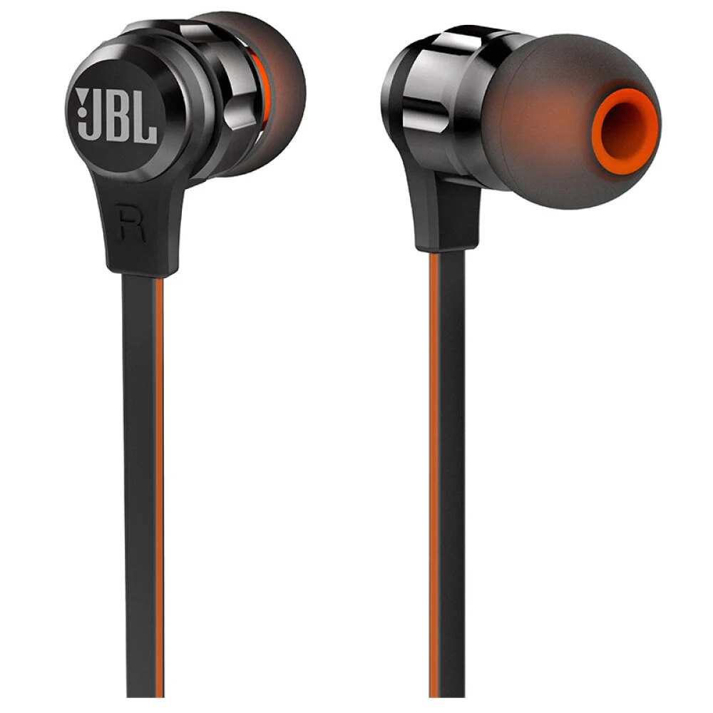 Проводная гарнитура JBL T180A наушники вкладыши с басами мобильный телефон