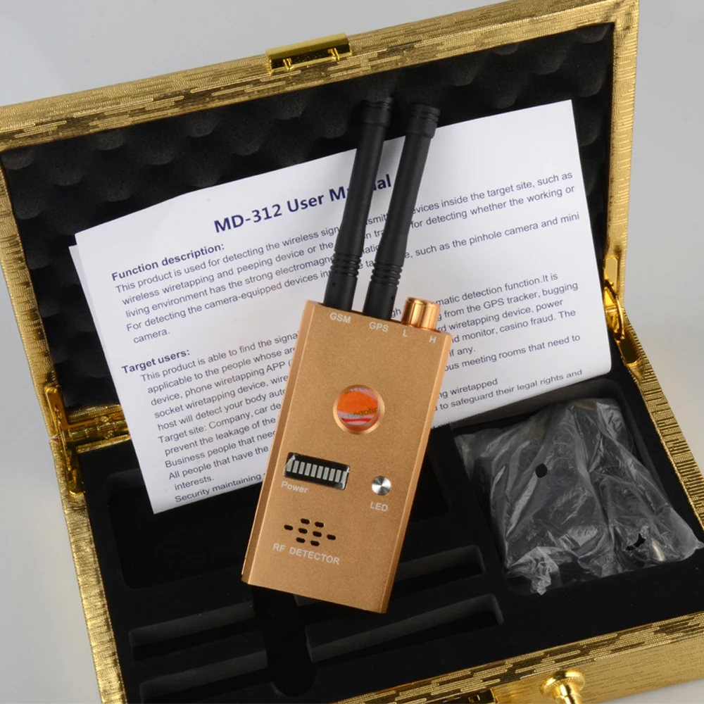 1 шт. Беспроводной сигнала сканер GSM Finder устройства РФ микроволновой детектор