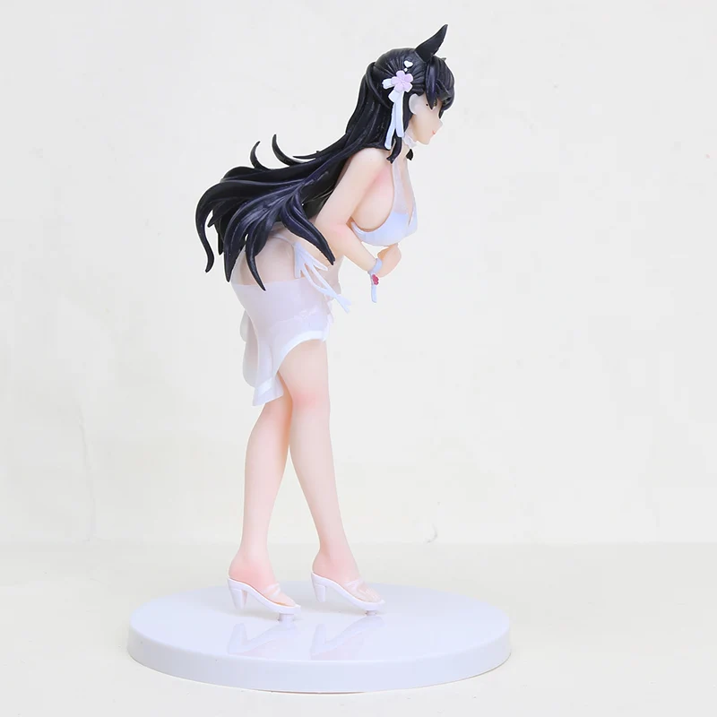Аниме 20 см игры Azur Lane Atago кошачьими ушками купальники версия гараж Смола Комплект