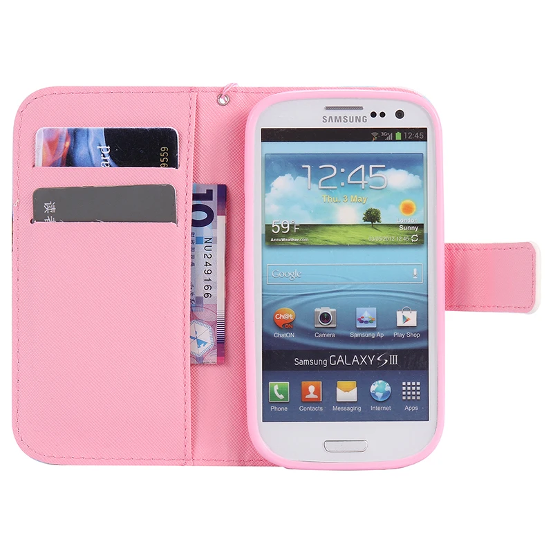Флип Чехол Для samsung Galaxy S3 SIII Neo Duos I9300i I9301i GT-I9300 GT-I9301 GT-I9300i GT-I9301i телефона с креплением на поясной ремень-сумочка для мобильного телефона