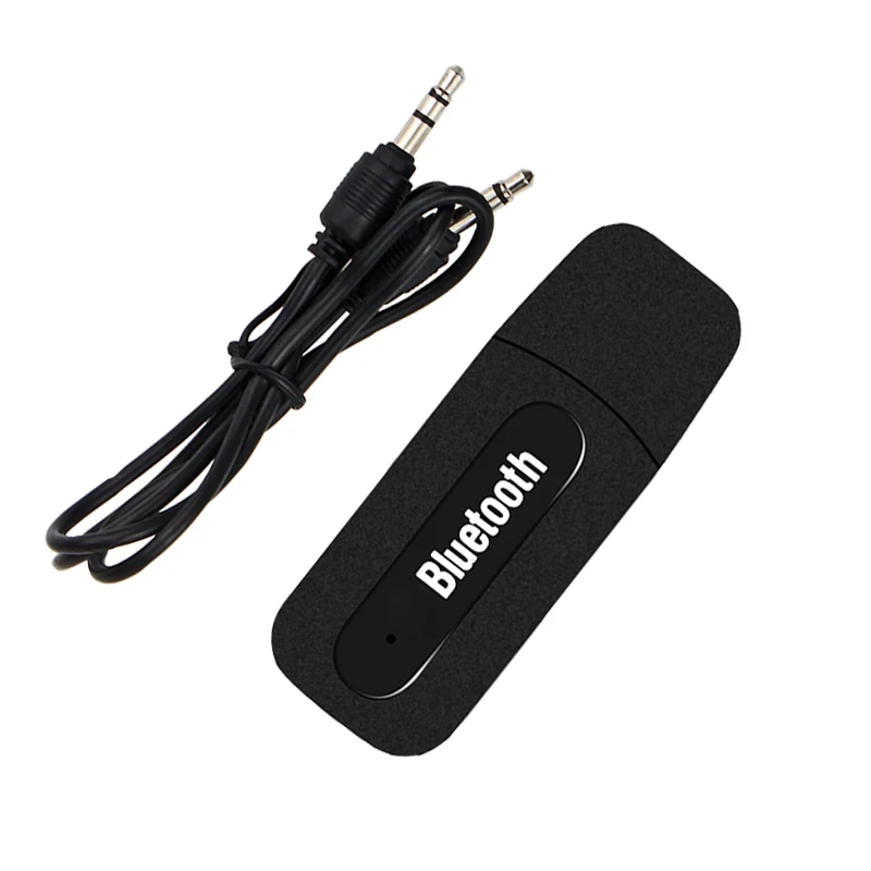 USB автомобильный Bluetooth Aux аудио приемник адаптер 3 5 мм один выход стерео