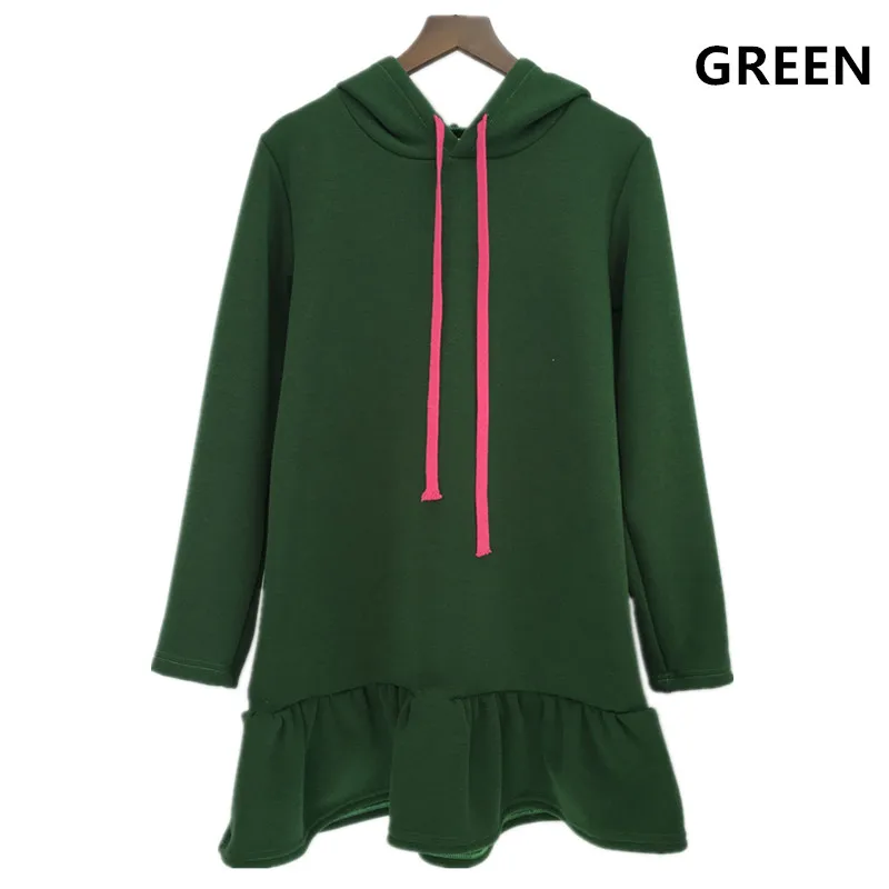 Новое поступление 2024 модное зимнее женское платье с длинным рукавом теплое