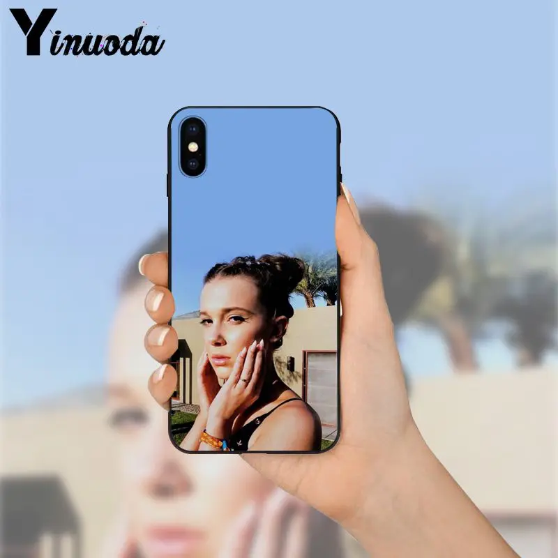 11pro MAX Millie Bobby Brown Popular Unique Design Phone Cover for Apple iPhone 8 7 6 6S Plus X XS 5 5S SE XR Cellphones | Мобильные