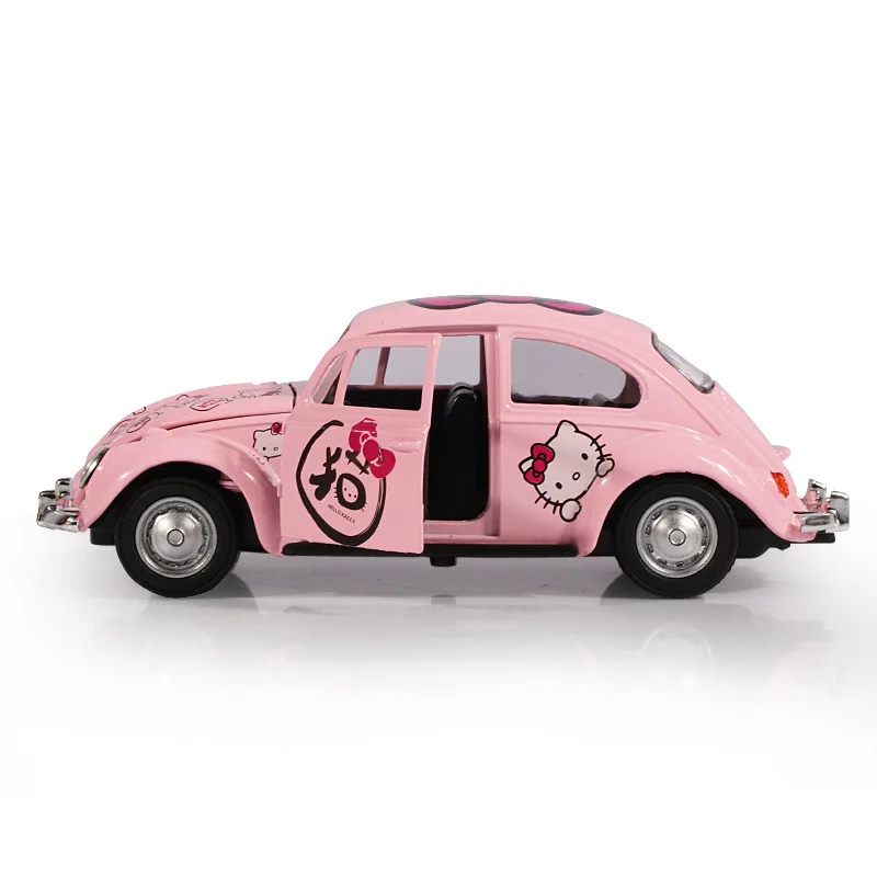 Красивая Розовая кошка для девочек сплав автомобиль назад в силу классические