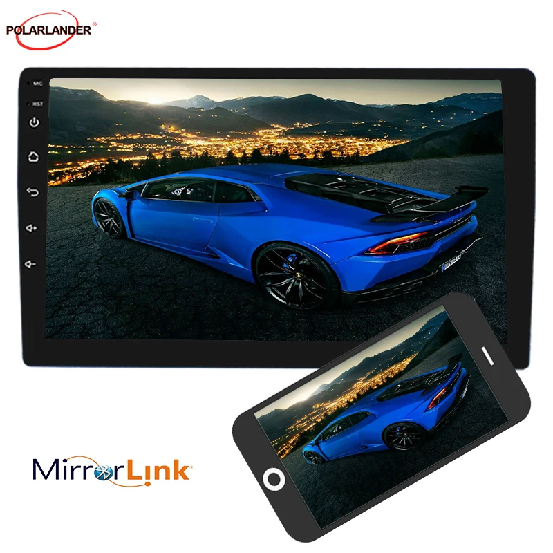 GPS навигация 10 1 дюймов Android 2 din 8 1G 16G Универсальное автомобильное радио WIFI Bluetooth MP5