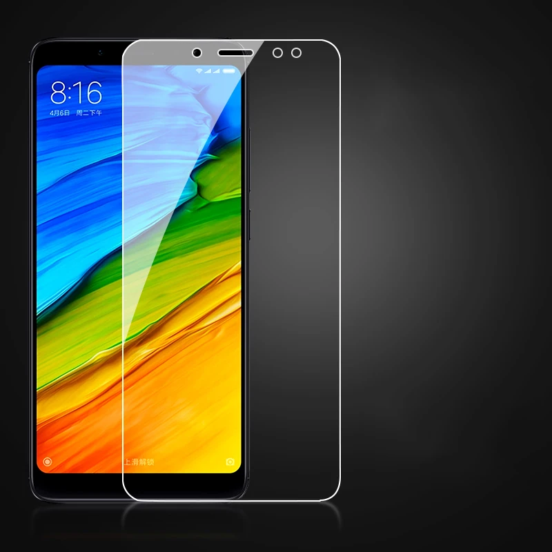 Чехлы для Xiaomi Redmi Note 5 чехол Ультратонкий 9H закаленное защитная стеклянная пленка