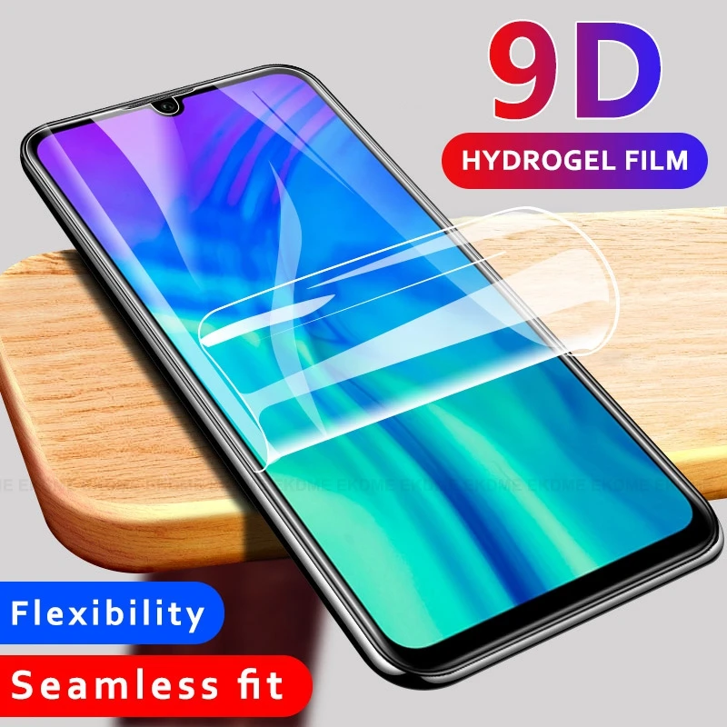 Мягкая Гидрогелевая Защитная пленка для Huawei Honor 10 Lite 10i 20i 7C 7A Pro 5 7 RU Y5 Y6 Y7 Prime 2018 Y9
