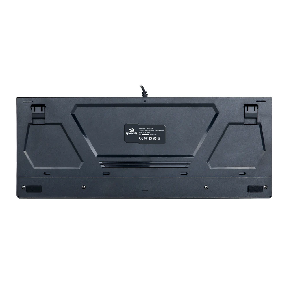 Redragon K557 KALA RGB светодиодный с подсветкой полноразмерная Механическая игровая