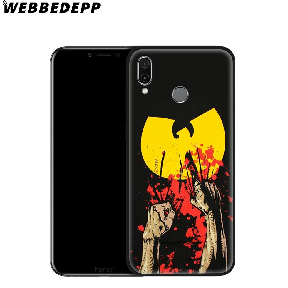 Мягкий чехол WEBBEDEPP Wu Tang Clan для Huawei Mate Honor 20 6A 7A 7C 7X 8 9 9X 10 View Lite Pro 30 |