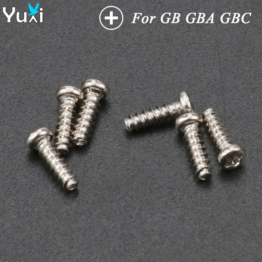 YuXi 10 шт. Замена для Gameboy Advance Color классический ремонт крестовые винты GB GBA консоль GBC