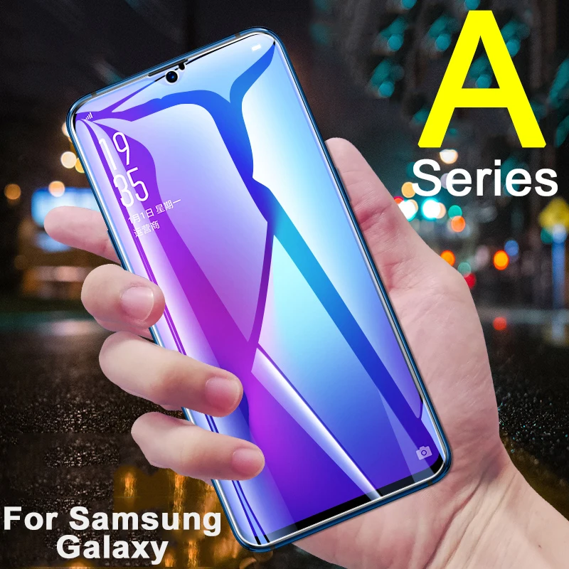 Защитное стекло для samsung A6 plus galaxy a3 a5 a7 a8 2018 2017 2016 glas закаленное 5a 6a 8a a52017 a52018