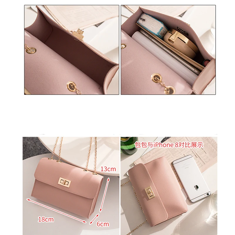 Маленькие женские сумки сумка мессенджер из искусственной кожи клатчи