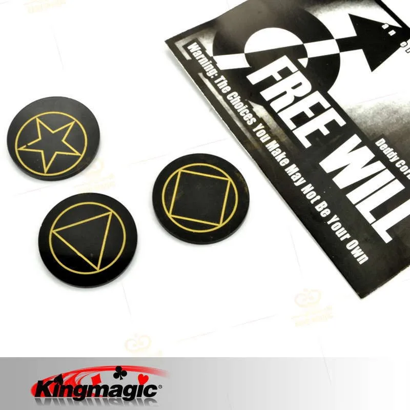 

Free Will by Deddy Corbuzior Card Magic Trick Magic Props