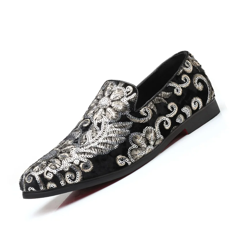 Factory direct spring new fashion suede loafers cross-border large size trend peas shoes luxury men sapato masculino | Обувь