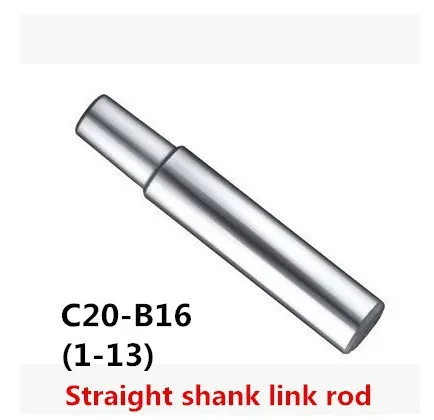 

1PCS Drill Sleeve C20 B16 straight Shank Adapter Drill Chuck Arbor Drilling Lathe Machine Capacity 1-13mm