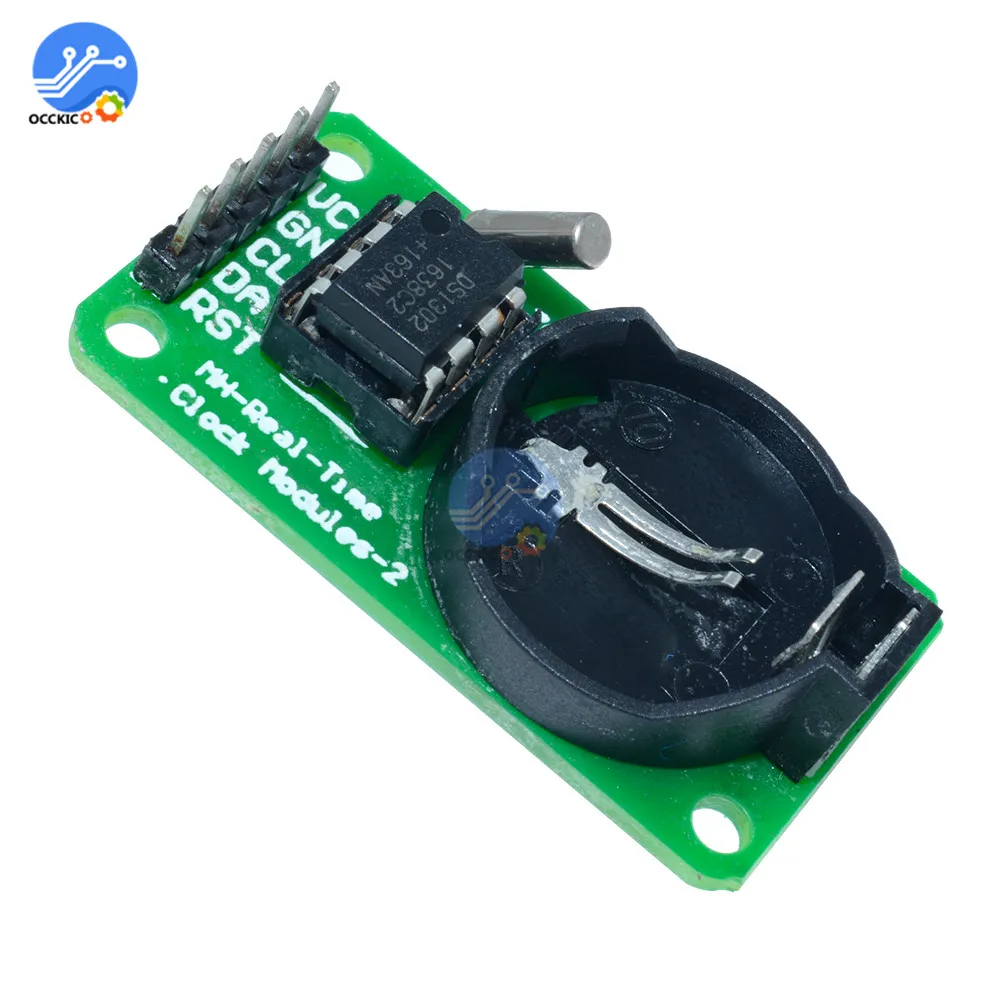 DS1302 модуль часов в реальном времени для Arduino UNO с CR2032 AVR ARM PIC SMD без батареи 3 V 5V|module
