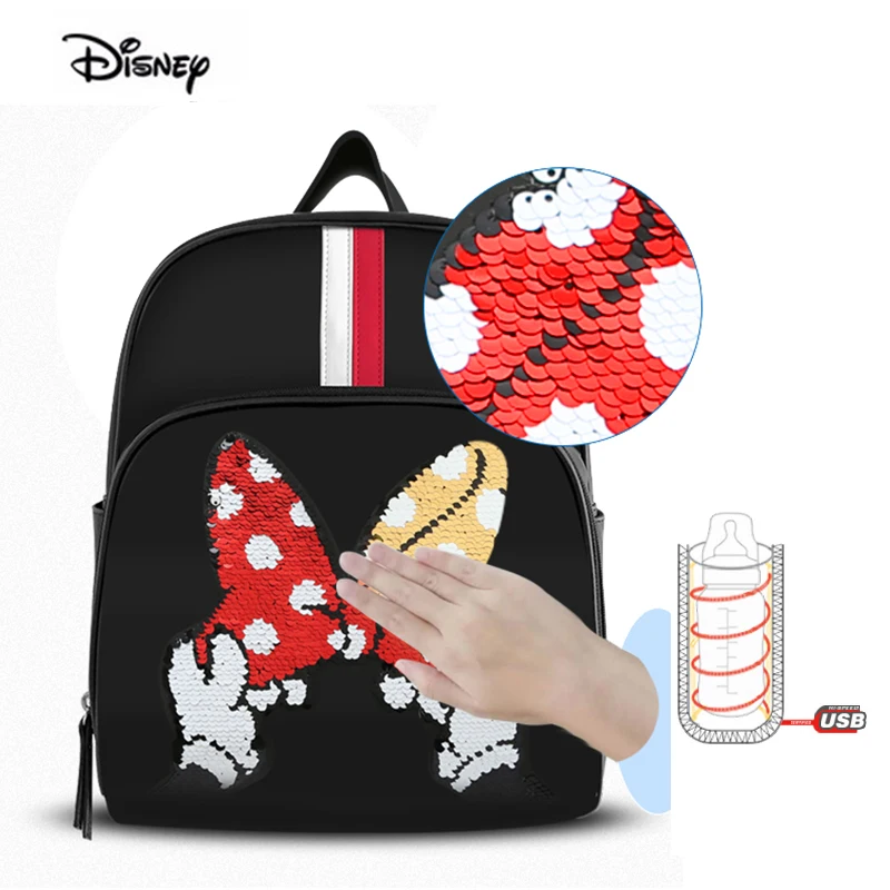 Новинка 2019 сумка для детских подгузников Disney рюкзак мам многофункциональная