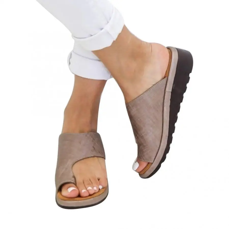 Модные женские летние повседневные Простые мягкие сандалии пляжная Мягкая