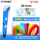 Myriwell 3d ручка 3д ручка 3d для объёмного рисования 1.75 мм abs  pla пластик нить stylo 3d печать ручка тридэ ручка 3d pens 3d pen Детский подарок на день рождения подарок триде ручка 3д ручку 3 д ручки треде ручка