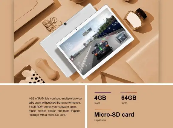 Teclast T20 планшетофон(плафон) MT6797X(X27) Deca Core, размер экрана 10,1 inch 2560*1600 ips 4 Гб оперативной памяти, 64 Гб встроенной памяти, Android 7,0 LTE 3g 13MP+ 13MP Wi-Fi gps