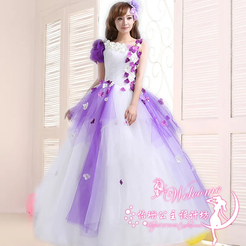 Элегантные светильник-фиолетовые платья для quinceanera 2019 дешевые кружевные бальные