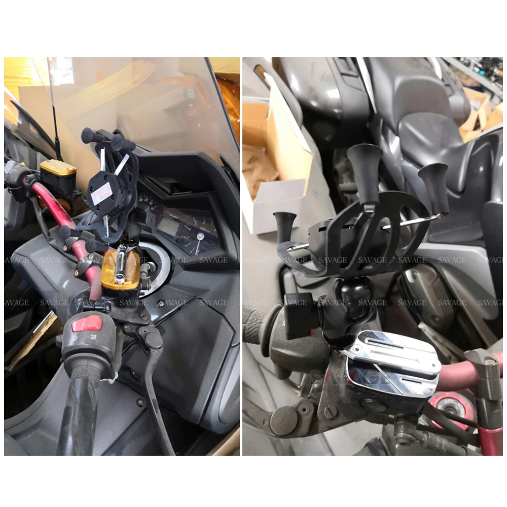 Держатель для телефона с GPS навигацией YAMAHA T MAX 500 530 CP 250 YP 400 560 аксессуары