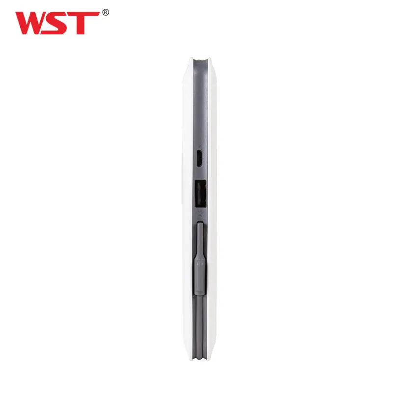 Портативное зарядное устройство WST10000mAh ультратонкий литий полимерный