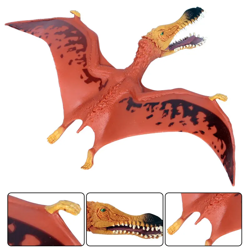 Oenux новый открытый рот Anhanguera Pteranodon Юрский динозавр экшн фигурки Pterodactyl модель