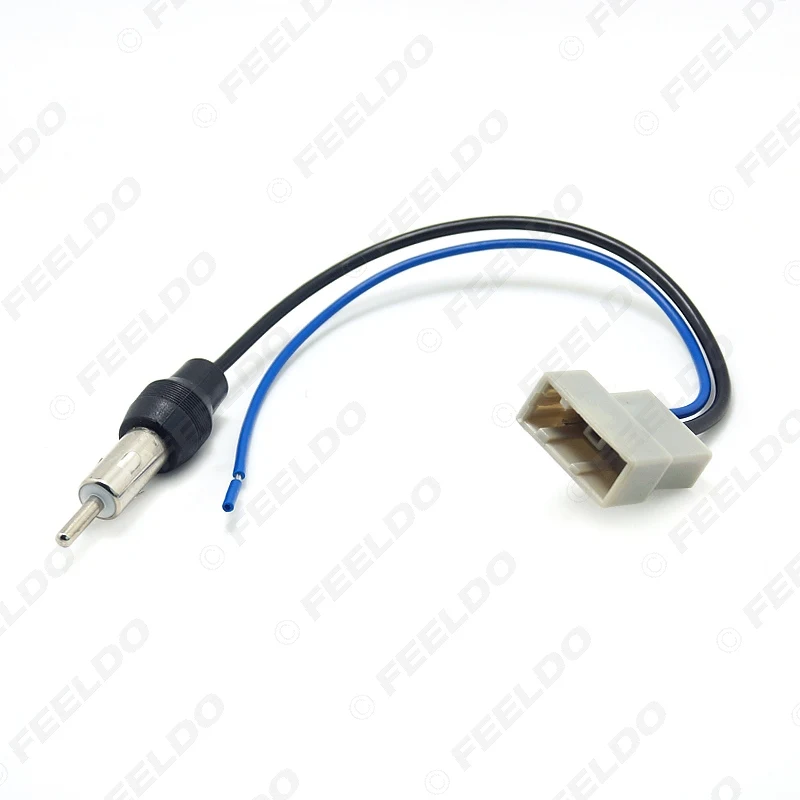 FEELDO 10 комплектов Автомобильный CD аудио стерео жгуты проводов адаптер антенны для