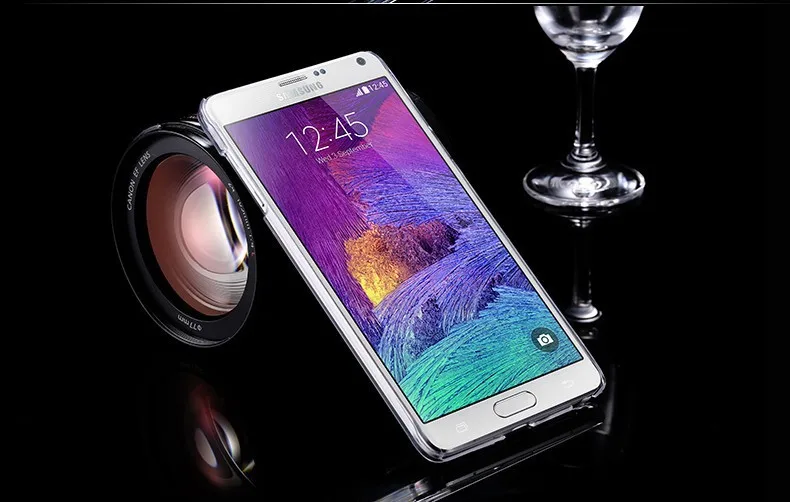 Удивительные цены ультра тонкий Тонкий HD Прозрачный чехол для Samsung Galaxy Note 4 IV N9100 5.7