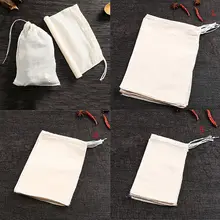 10 шт./лот 10x15/15x20/20x30 см пустые чайные пакетики, ароматизированные чайные пакетики со струной, фильтрующая бумага для травяной листовой чай Bolsas De Te