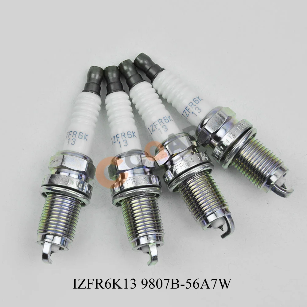 4 шт./лот иридиевая Свеча зажигания IZFR6K-11S 9807B-561BW IZFR6K-11 IZFR6K-13 ILZKR7B-11S SXU22HCR11S SILZKR7C-11S для Honda Accord